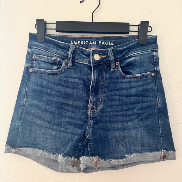 American Eagle Outfitters Pants - American Eagle Outfitters High V Rise Shortie Shorts